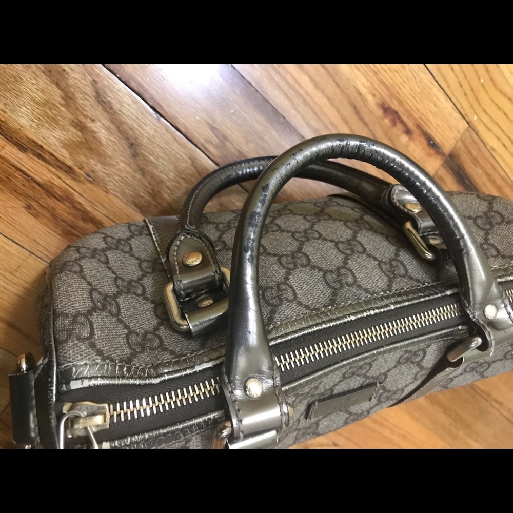 Gucci GG Supreme Boston Canvas Bag (Small) - Picture 2 of 8